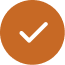 orange check