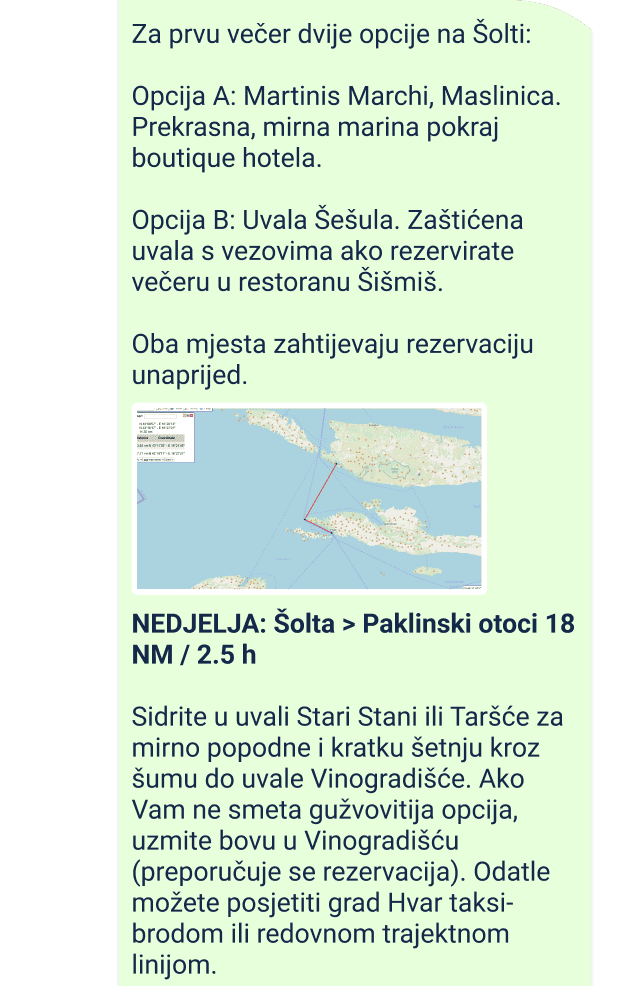 primjer skiperove linije