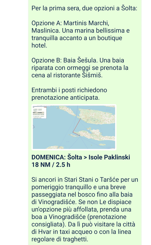 esempio di linea diretta skipper
