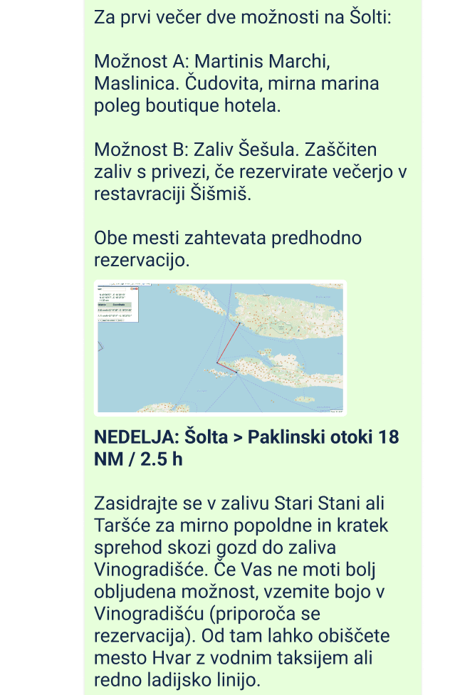 primer vroče linije za kapitane