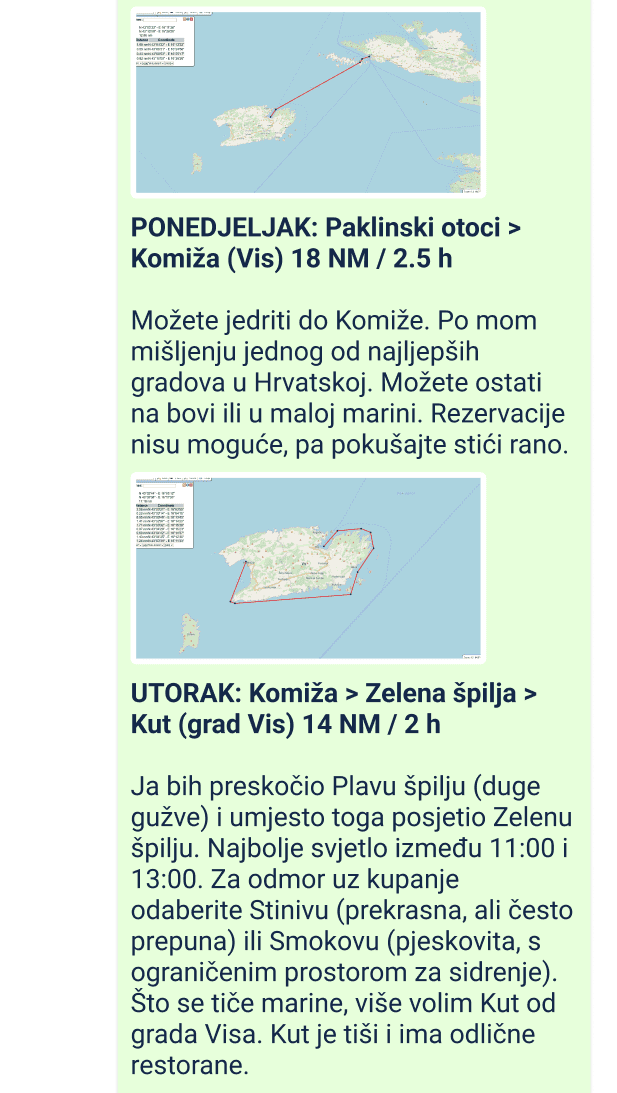 primjer skiperove linije
