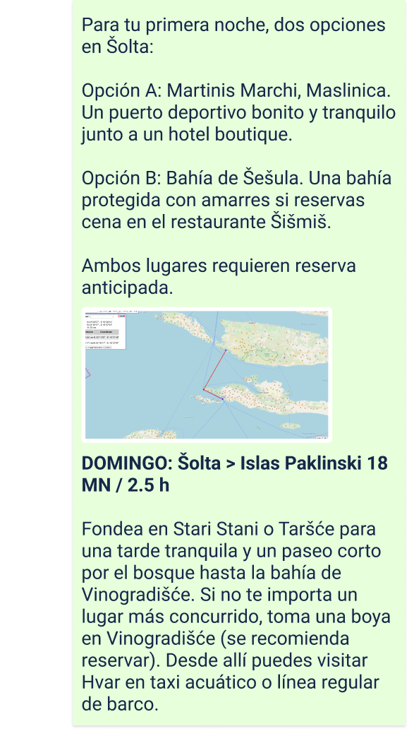 ejemplo de línea directa de skipper